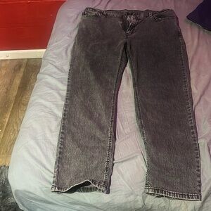 Grey levi jeans. Size XL haven’t worn a bunch only a handful